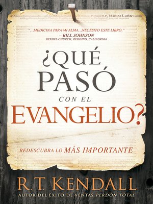 cover image of ¿Qué pasó con el Evangelio? / Whatever Happened to the Gospel?